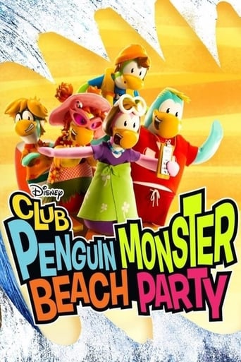 Club Penguin Monster Beach Party Poster