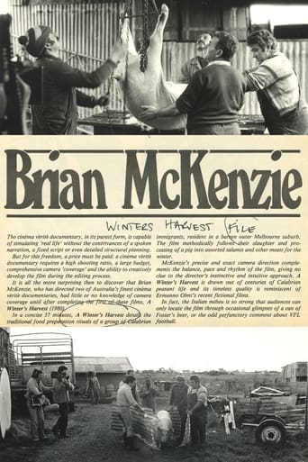 Winter's Harvest Poster