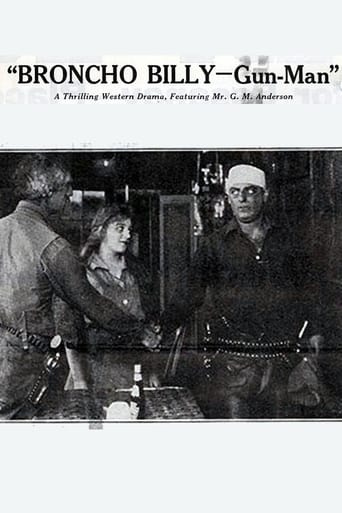Broncho Billy -- Gun-Man Poster