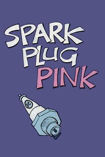 Spark Plug Pink Poster