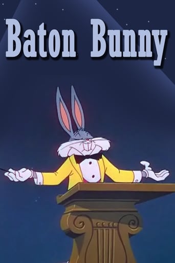 Baton Bunny Poster