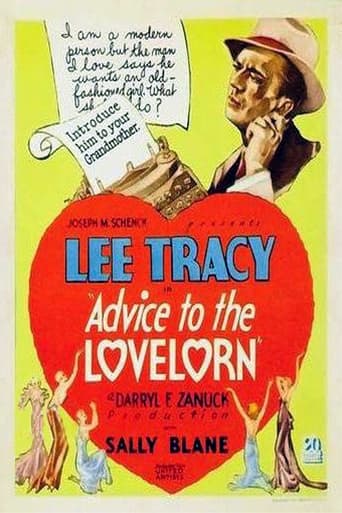 Advice to the Lovelorn Poster