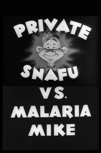 Private Snafu vs. Malaria Mike Poster
