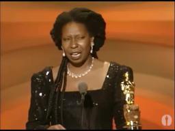 Whoopi Goldberg winning Best Supporting Actress | 63rd Oscars (1991)