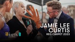Jamie Lee Curtis Shares The Love For Co-Star Michelle Yeoh | EE BAFTAs Red Carpet