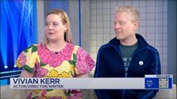 Anthony Rapp & Vivian Kerr on Pix11 Morning Show: An Inside Look at 'Scrap'