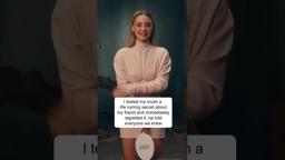 Madelyn Cline plays 'expose or protect'