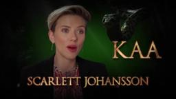 Scarlett Johansson is Kaa