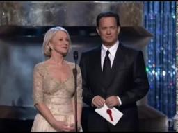 "The Departed" winning Best Adapted Screenplay