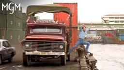 Car Chase Through The Harbor