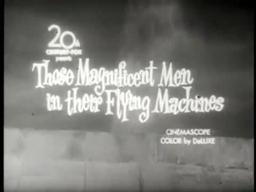 Those Magnificent Men in Their Flying Machines (1965) B&W Trailer