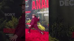 Wildin’ out with Jack Black at the Anaconda World Premiere