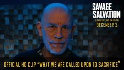 SAVAGE SALVATION | Official HD Clip | "What We Are Called Upon to Sacrifice" | In Theaters 12.2