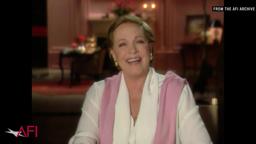 MARY POPPINS star Julie Andrews on the song "Supercalifragilisticexpialidocious"
