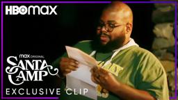 Black Santa Chris Burns the Letter