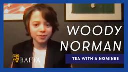 Woody Normans reveals which scene in C’mon C’mon he was the most nervous for. | Tea with BAFTA