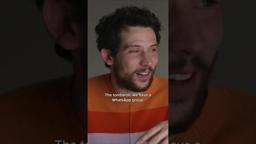 Josh O'Connor on the Italian Cast