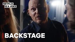 Backstage at Bill Burr Presents: Friends Who Kill