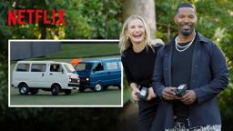 Cameron Diaz and Jamie Foxx Flex Their Getaway Driver Skills
