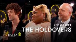 Paul Giamatti, Dominic Sessa and Da'Vine Joy Randolph on The Holdovers | EE BAFTA Film Awards 2024