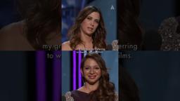 Maya Rudolph, Kristen Wiig, and the cast of 'Bridesmaids' present Best Live Action Short