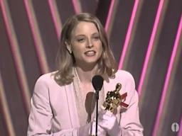 Jodie Foster Wins Best Actress | 64th Oscars (1992)