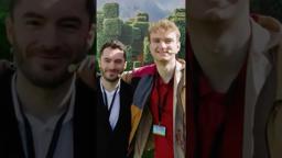 The #MinecraftMovie red carpet was a total block party! Only in theaters FRIDAY.