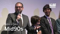 MID90S Cast and Crew Q&A at TIFF 2018