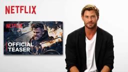 Chris Hemsworth Reacts to the Extraction 2 Teaser