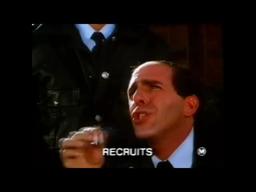 Australian VHS CBS Fox video preview 'Recruits' 1986