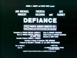 Defiance 1980 TV trailer
