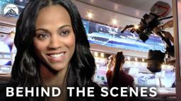 Exclusive Behind the Scenes w/ Zoe Saldaña, Chris Pine, & More!