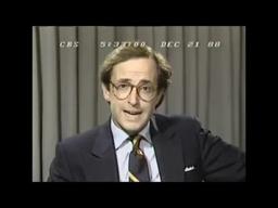 CBS News Clip: Pan Am Flight 103, Lockerbie (December 21, 1988)