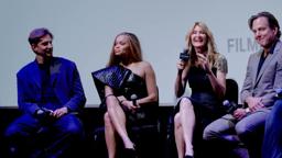 Bradley Cooper, Will Arnett, Laura Dern, Andra Day, and Christine Ebersole on Is This Thing On?