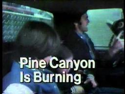 NBC Pine Canyon is Burning promo 1977