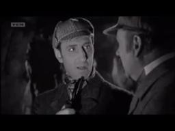 Basil Rathbone as Sherlock Holmes in The Hound of the Baskervilles (TCM trailer, December 2017)