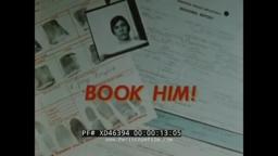 " BOOK HIM"  1960s SID DAVIS  ANTI-CRIME & JUVENILE DELINQUENCY SCARE FILM  XD46394