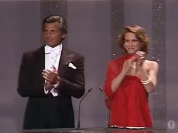 Vittorio Storaro winning the Oscar® for Cinematography for "Apocalypse Now"