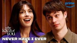 Nicholas Galitzine and Anne Hathaway Play Never Have I Ever