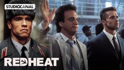 Arnold Schwarzenegger and Jim Belushi | Making of RED HEAT