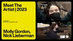 Molly Gordon and Nick Lieberman on “Theater Camp"