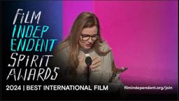 ANATOMY OF A FALL wins BEST INTERNATIONAL FILM at the 2024 Film Independent Spirit Awards