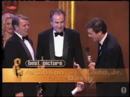 "Braveheart" winning Best Picture