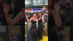 Florence Pugh and Geraldine Viswanathan at the European Premiere!