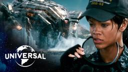 Rihanna & Taylor Kitsch Vs The Aliens in 4K HDR