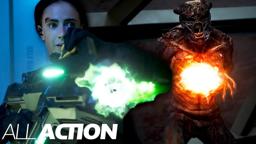 Space Marine Finds The B.F.G. | Doom: Annihilation (2019) | All Action