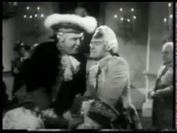 Comedy - 1946 - Scene From Movie Monsieur Beaucaire - With Bob Hope + Reginald Owen + Joan Caulfield