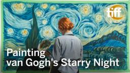 Time-lapse of van Gogh's Starry Night