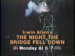 NBC The Night The Bridge Fell Down Promo 2/28/1983