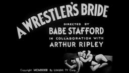 A Wrestler's Bride (1933)